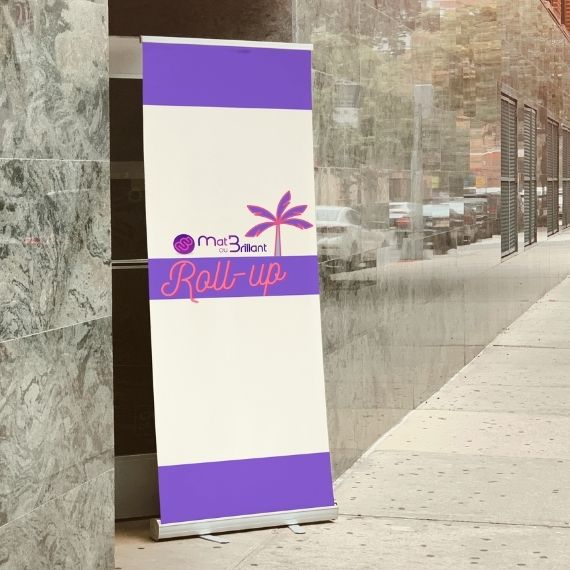 Roll-up - communication extérieure